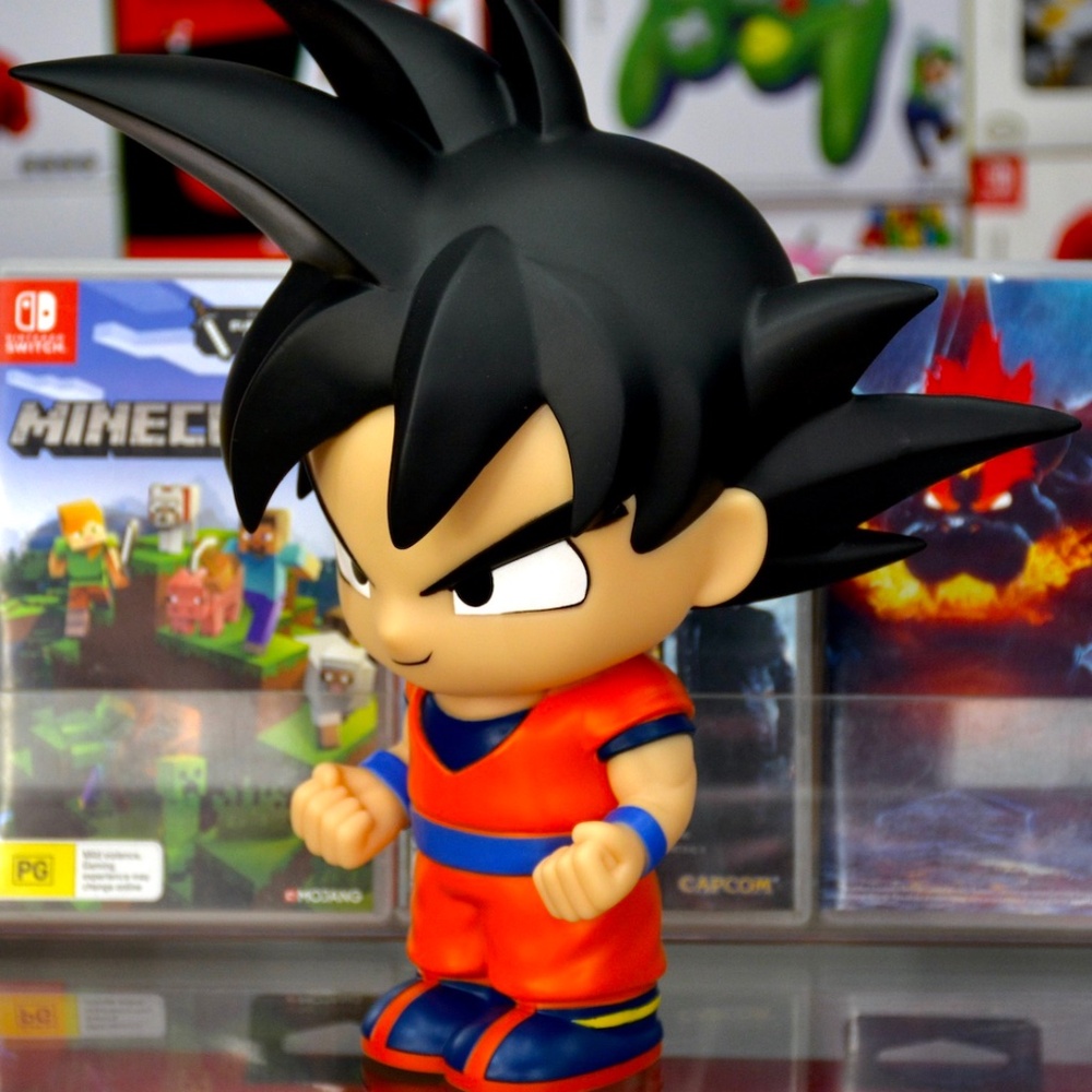 Dragon Ball Goku Figural Coin Bank